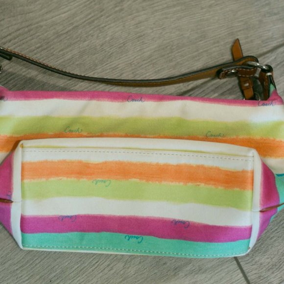 Coach watercolor hand bag - Picture 2 of 4